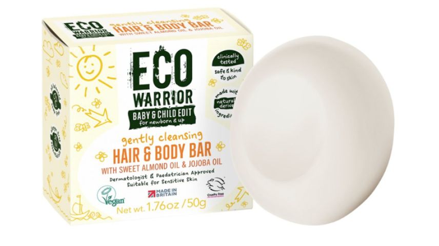 ECO Warrior baby and child soap bar